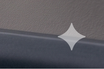 Original upstream sample corner with a visible Gemini star over a textured background